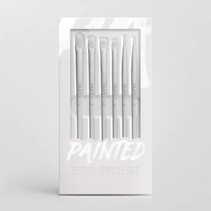 Painted by James Charles DETAIL BRUSH SET 6 brushes for eye art