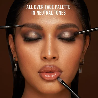Danessa Myricks Beauty Groundwork: Defining Neutrals - Palette For Eyes, Brows, Face & Lips - Imagen 10