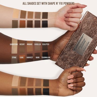 Danessa Myricks Beauty Groundwork: Defining Neutrals - Palette For Eyes, Brows, Face & Lips - Imagen 2