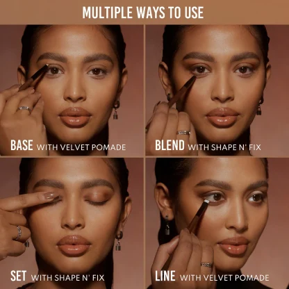 Danessa Myricks Beauty Groundwork: Defining Neutrals - Palette For Eyes, Brows, Face & Lips - Imagen 3