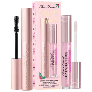 Too Faced Sexy Lips & Lashes Limited Edition Mascara & Lip Plumper Set - 0.41oz/2pc