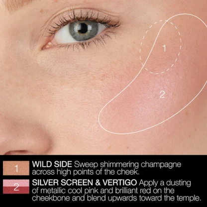 NARS All That Glitters Light Reflecting™ Cheek Palette - Imagen 4
