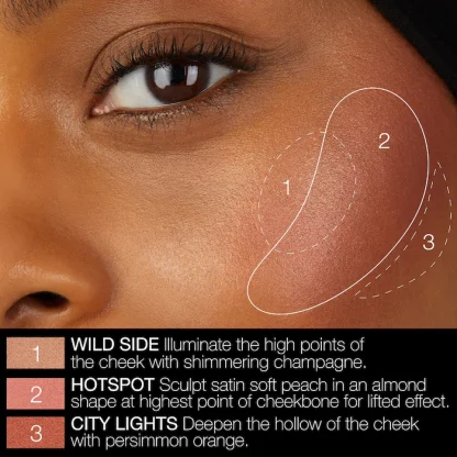 NARS All That Glitters Light Reflecting™ Cheek Palette - Imagen 3