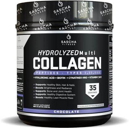 SASCHA FITNESS HYDROLYZED MULTI COLLAGEN - Imagen 5