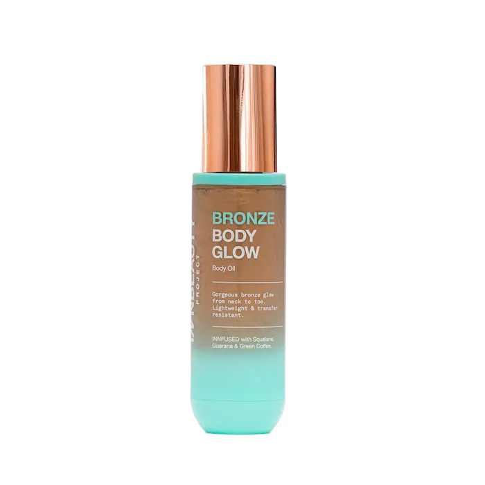 iNNBEAUTY PROJECT Bronze Body Glow Transfer-Resistant Luminous Body Oil with Guarana & Green Coffee
