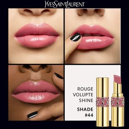 Yves Saint Laurent Beauty Rouge Volupté Shine Lipstick Balm 44 - Imagen 8