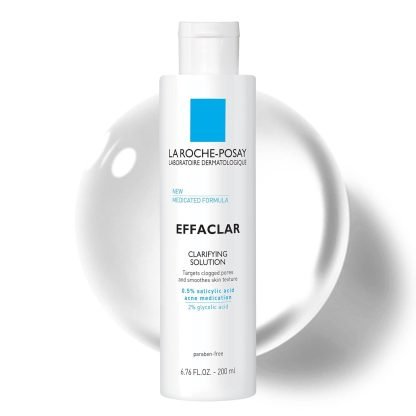 La Roche-Posay Effaclar Clarifying Solution with Salicylic Acid Acne Toner 6.76FL OZ