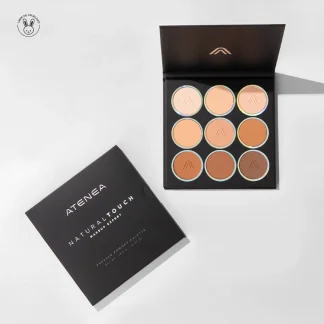 ATENEA PROFESIONAL PALETA DE POLVOS COMPACTOS NATURAL TOUCH