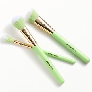 SLMISSGLAM Green Trio Brush Set