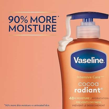 Vaseline Body Lotion Cocoa Radiant 295ml - Imagen 2