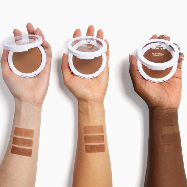 JAZMIN BEAUTT Beachside Bronzer - Pressed Bronzing Powder MEDIUM - Imagen 2