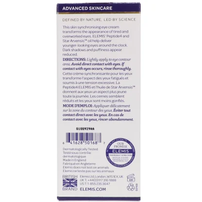 ELEMIS PEPTIDE EYE RECOVERY CREAM  15ML - Imagen 3