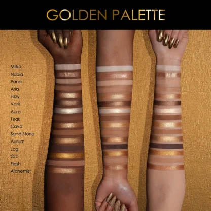 Natasha Denona Golden Eyeshadow Palette - Imagen 2
