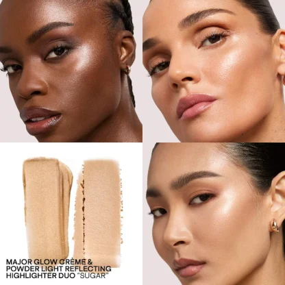 PATRICK TA Major Glow Crème & Powder Light Reflecting Translucent Highlighter Duo - Imagen 22