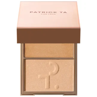 PATRICK TA Major Glow Crème & Powder Light Reflecting Translucent Highlighter Duo