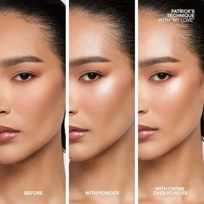 PATRICK TA Major Glow Crème & Powder Light Reflecting Translucent Highlighter Duo - Imagen 6