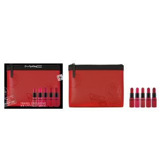 M.A.C. Travel Exclusive Mini Lipsticks X 5 – Bright