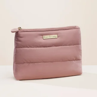RARE BEUATY Find Comfort Puffy Makeup Bag - Mauve
