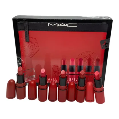 M.A.C. Travel Exclusive Mini Lipsticks X 5 – Bright - Imagen 3
