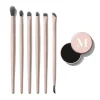 Morphe Eye Shaping Essentials Bamboo & Charcoal-Infused Eye Brush Set - Imagen 5