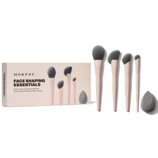 Morphe Face Shaping Essentials Bamboo & Charcoal-Infused Face Brush Set