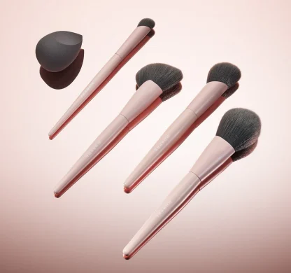 Morphe Face Shaping Essentials Bamboo & Charcoal-Infused Face Brush Set - Imagen 4