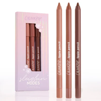 COLOURPOP Sleighin' Nudes Nude lip pencil kit
