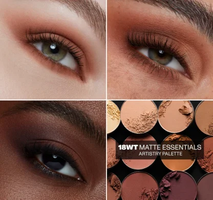 MORPHE 18WT Matte Essentials Artistry Palette - Imagen 3