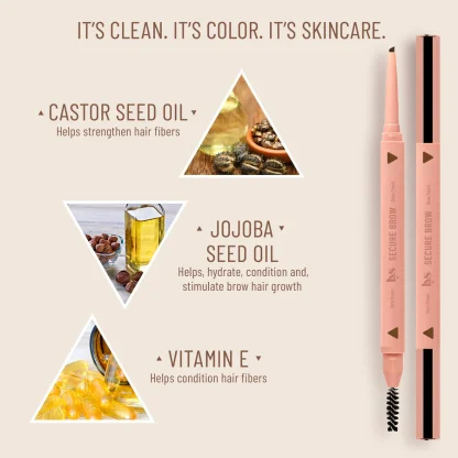 LYS Secure Brow Eyebrow Pencil - Imagen 3