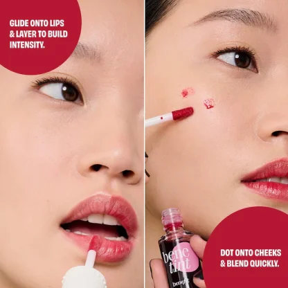 Benefit Cosmetics Benetint Liquid Lip + Cheek Blush Stain 10ml - Imagen 3