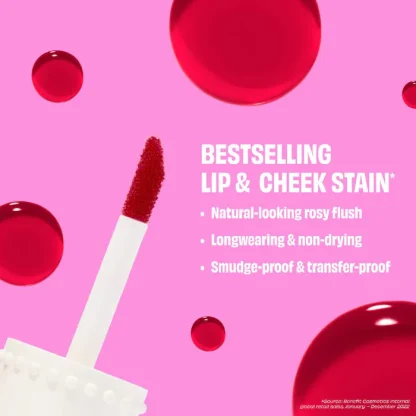 Benefit Cosmetics Benetint Liquid Lip + Cheek Blush Stain 10ml - Imagen 2