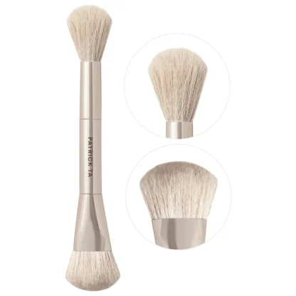 PATRICK TA  Dual Ended Precision Blush Brush
