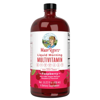 MaryRuth's Liquid Morning Multivitamin, Raspberry,  650ml