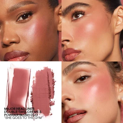 PATRICK TA  Major Headlines Double-Take Crème & Powder Blush Duo - Imagen 2