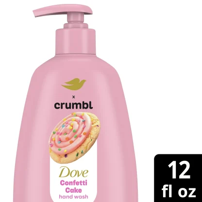Dove Bizcocho de Confeti Líquido Hidratante para Lavar a Mano, 12 oz - Imagen 6