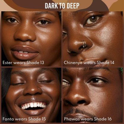 Danessa Myricks Beauty  Yummy Skin Soothing Serum Skin Tint Foundation with Peptides + Ceramides - Imagen 5