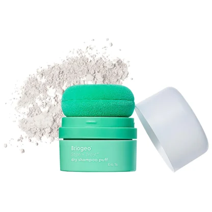 Briogeo  Style + Treat Non-Aerosol & Talc-Free Dry Shampoo Powder Puff 15GT