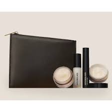 Hourglass Mini Vegan Leather Makeup Clutch Gift Set