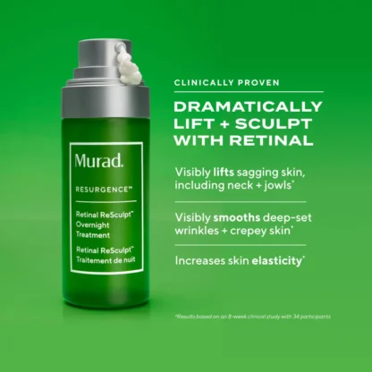 Murad  Retinal ReSculpt Advanced Anti-Aging Overnight Serum for Lifting - Imagen 5