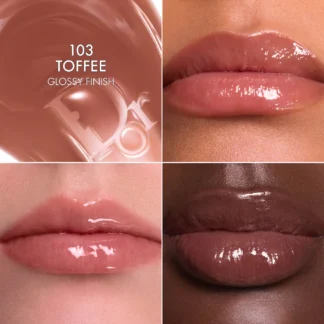 DIOR  Lip Glow Butter Hydrating Gloss Balm - 103 Toffee - nude beige