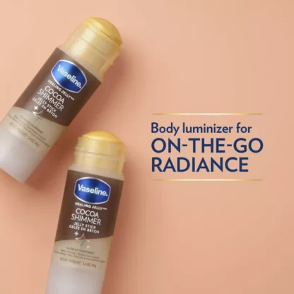 Vaseline Cocoa Shimmer Jelly Stick Cocoa Butter - 1.4oz - Imagen 2