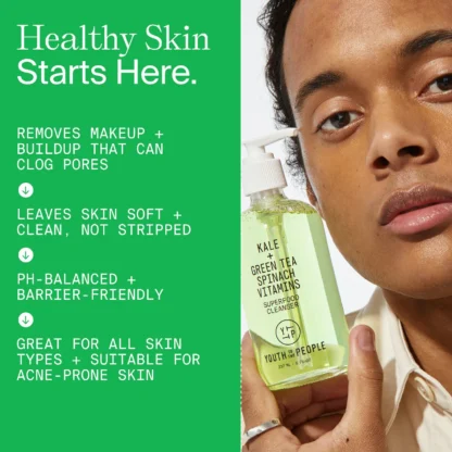 Youth To The People  Mini Superfood Gentle Antioxidant Refillable Cleanser 59ml - Imagen 2