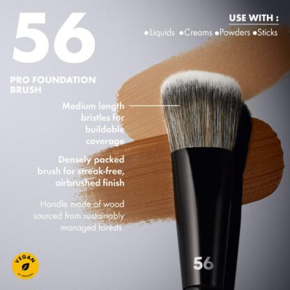SEPHORA COLLECTION  PRO Foundation Brush #56 - Imagen 7