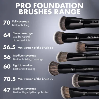 SEPHORA COLLECTION  PRO Foundation Brush #56 - Imagen 3