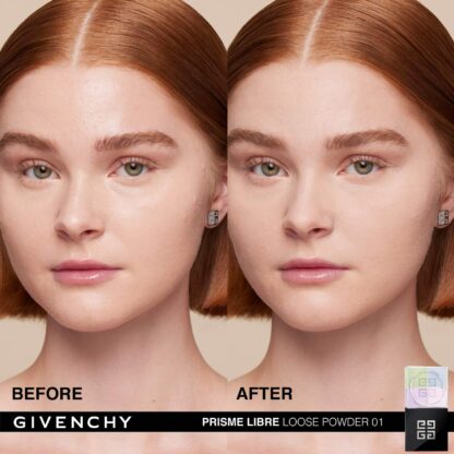 Givenchy  Prisme Libre Illuminating & Color Correcting Loose Powder 01 - Imagen 6