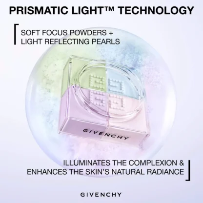 Givenchy  Prisme Libre Illuminating & Color Correcting Loose Powder 01 - Imagen 3