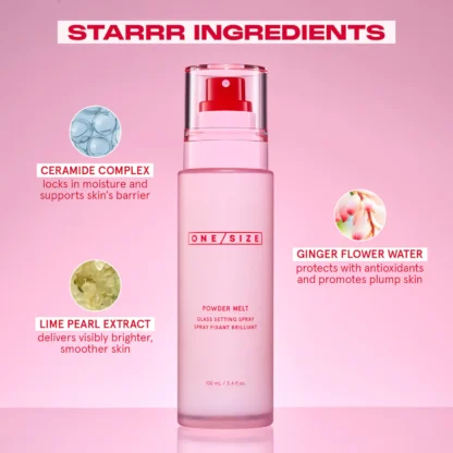 ONE/SIZE by Patrick Starrr  Powder Melt Glass Setting Spray - Imagen 5