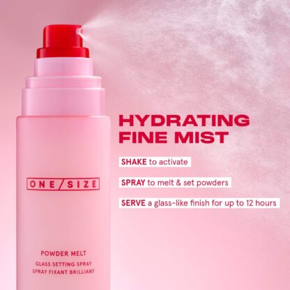ONE/SIZE by Patrick Starrr  Powder Melt Glass Setting Spray - Imagen 3