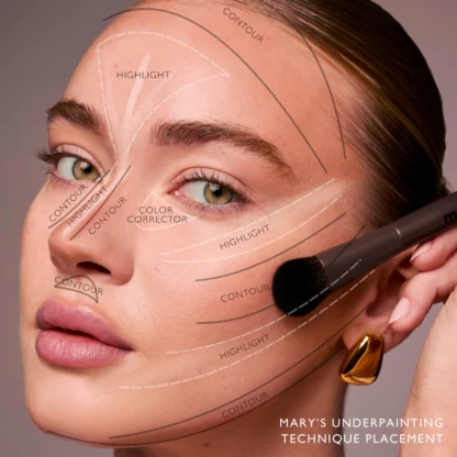 m.ph by Mary Phillips  Underpainting Face Highlight & Contour Palette - Imagen 8