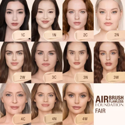 Charlotte Tilbury  Airbrush Flawless Blurring & Matte Full Coverage Foundation - Imagen 7